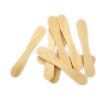 Wooden birch ice cream sticks